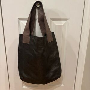 Michelle Vale Balance Tan & Dark silver Leather
Tote Bag